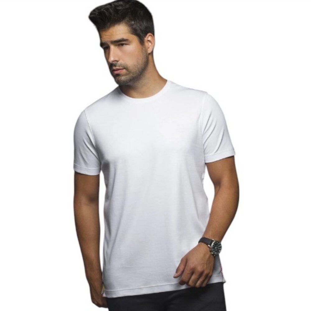 Au Noir men's white T-shirt size M
